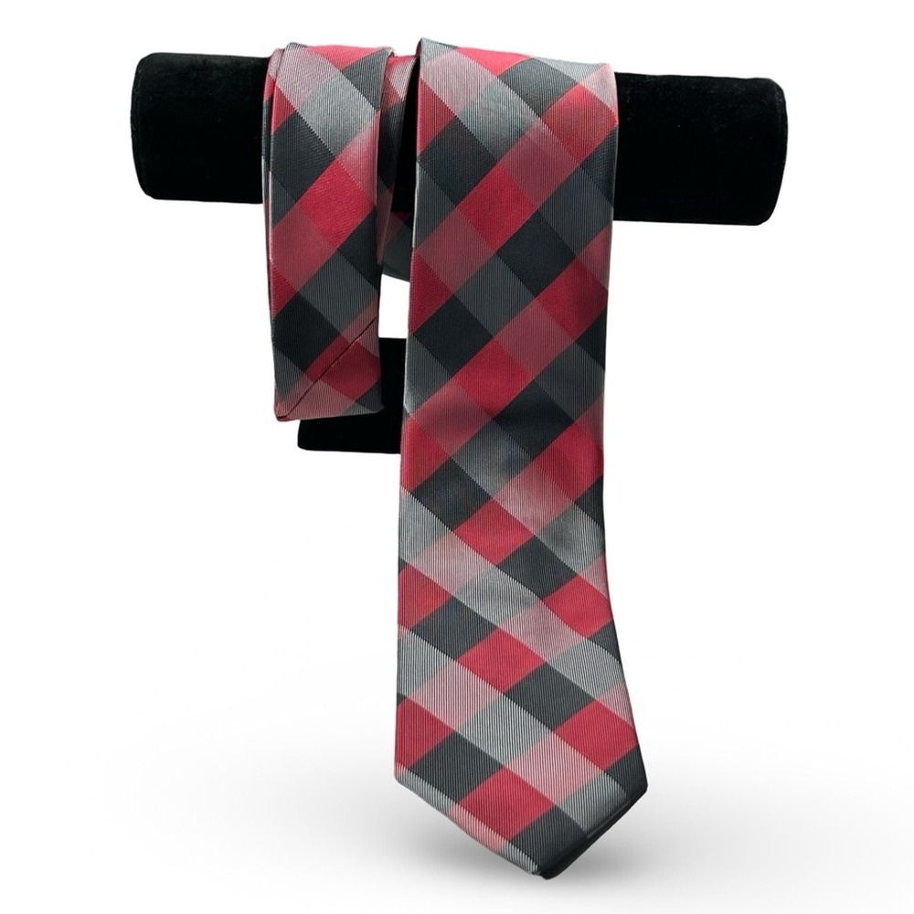 Alexander Julian Colours Tie Gingham Check Plaid Vibrant Bright Statement‎ Bold